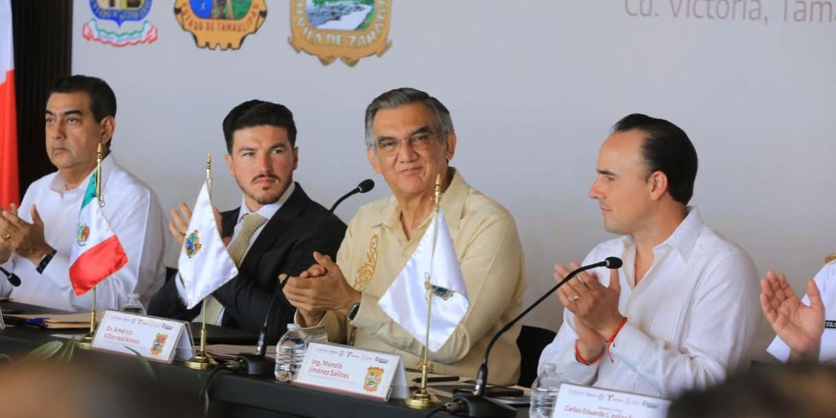 Tamaulipas, Coahuila y Nuevo León acuerdan reforzar coordinación en seguridad y migración