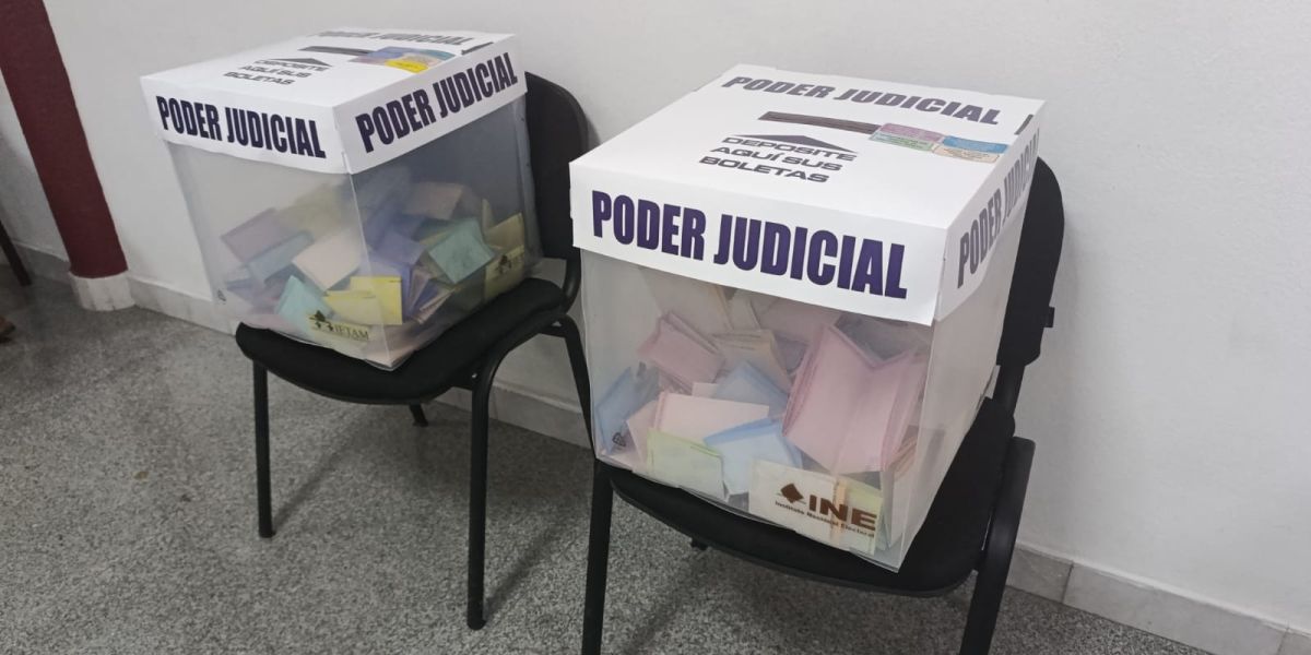 Supera el millón, las boletas sin usar en Tamaulipas en la elección judicial
