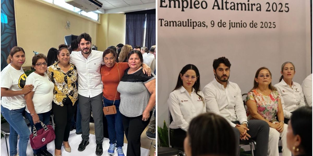 Inicia Feria del Empleo 2025 en Altamira con más de 600 vacantes ofertadas