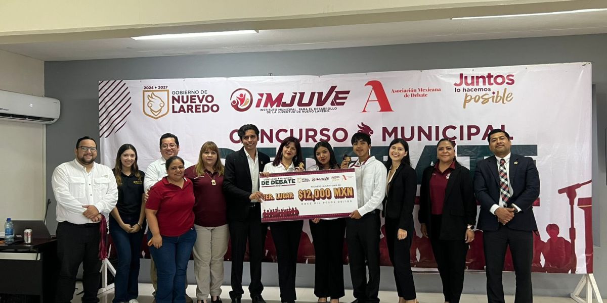 Triunfa prepa municipal ‘Elena Poniatowska’ en primer concurso municipal de debate