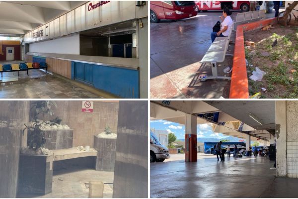 Central de Autobuses en Victoria sigue en el abandono