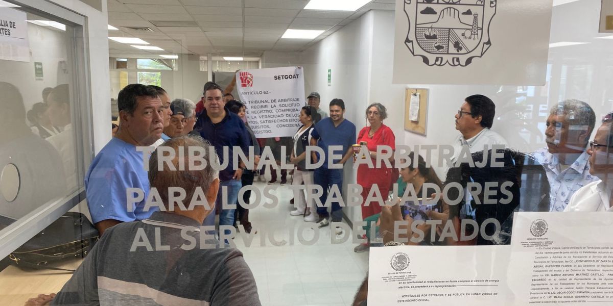 SETGOAT exige toma de nota al Tribunal Burocrático de Tamaulipas
