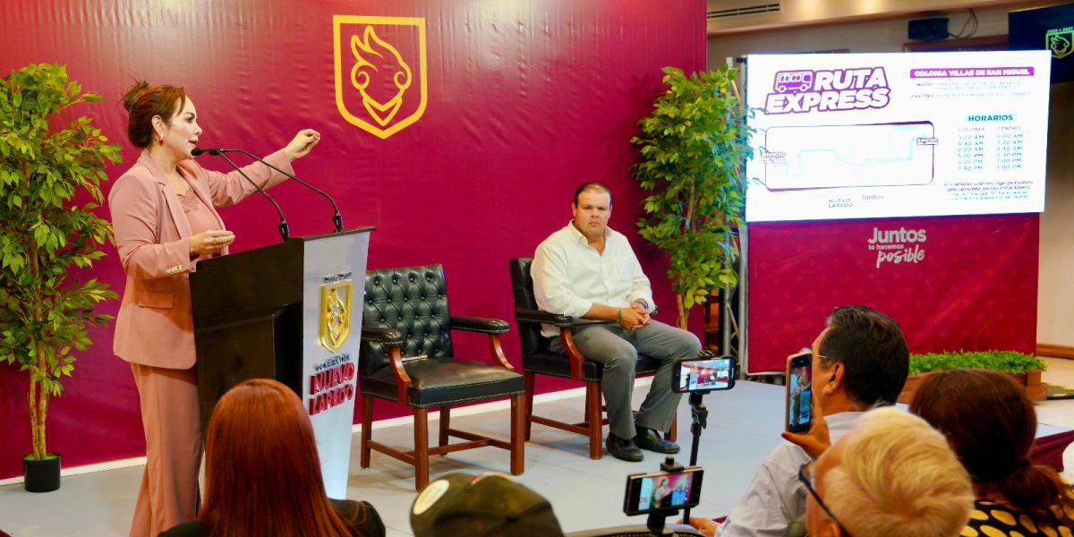 Nuevo Laredo arranca nueva era en movilidad urbana con transporte exprés y nuevos camiones urbanos