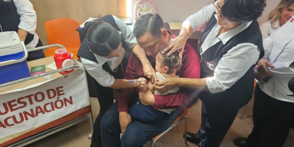 Tamaulipas intensifica acciones para proteger a más niños con vacunas