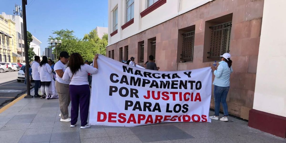 Madres buscadoras marchan por las Víctimas de Desaparición Forzada