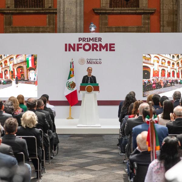 Vamos bien y vamos a ir mejor: Presidenta Claudia Sheinbaum en su Primer Informe de Gobierno