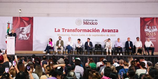 Anuncia Presidenta Claudia Sheinbaum arranque de construcción del tren Saltillo-Nuevo Laredo