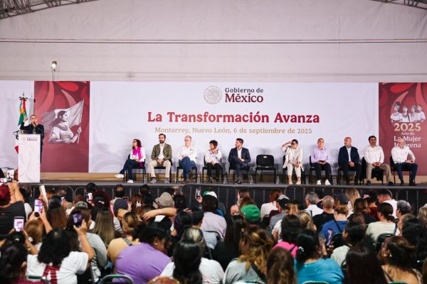 Anuncia Presidenta Claudia Sheinbaum arranque de construcción del tren Saltillo-Nuevo Laredo