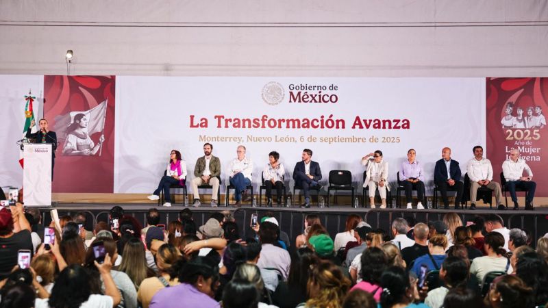 Anuncia Presidenta Claudia Sheinbaum arranque de construcción del tren Saltillo-Nuevo Laredo