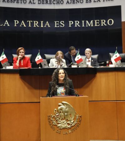 Propone senadora Olga Sosa expedir títulos profesionales por género