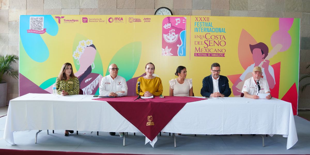Nuevo Laredo se suma al XXXII Festival Internacional en la Costa del Seno Mexicano