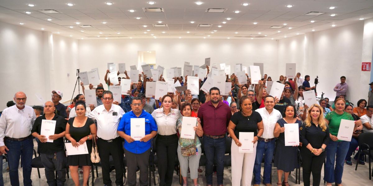 Impulsa gobierno municipal programa de escrituración con subsidio federal en Nuevo Laredo