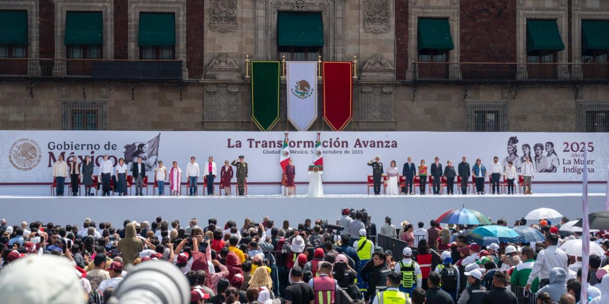 “Estoy segura que vamos por el camino correcto”: Presidenta Claudia Sheinbaum