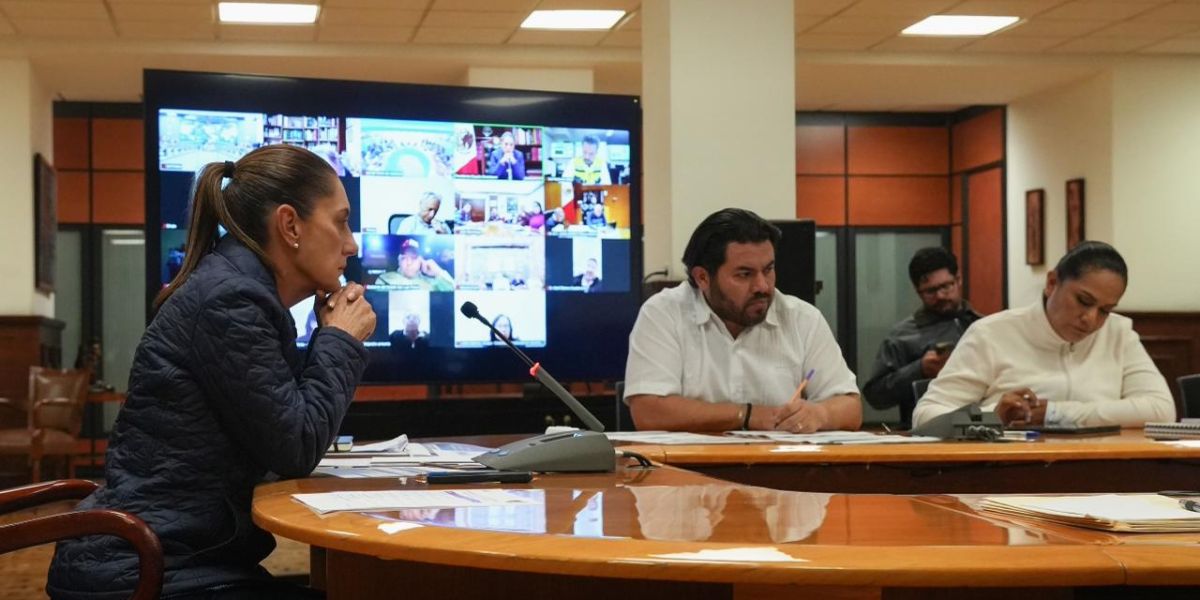 Anuncia Presidenta Claudia Sheinbaum que este lunes inicia censo de afectaciones por lluvias