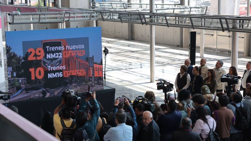 La Presidenta Claudia Sheinbaum Pardo anunció que a finales de enero de 2026 se podrá utilizar el Tren México-Toluca