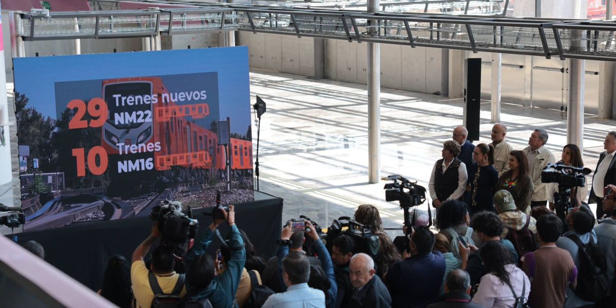 La Presidenta Claudia Sheinbaum Pardo anunció que a finales de enero de 2026 se podrá utilizar el Tren México-Toluca