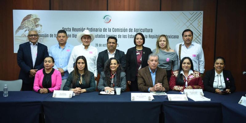 Comisión de agricultura recibe a diputadas y diputados de congresos locales para dialogar sobre las necesidades del campo mexicano Comisión de Agricultura analiza retos del campo mexicano