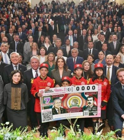 Lotería Nacional celebra 87 años del Estatuto Jurídico