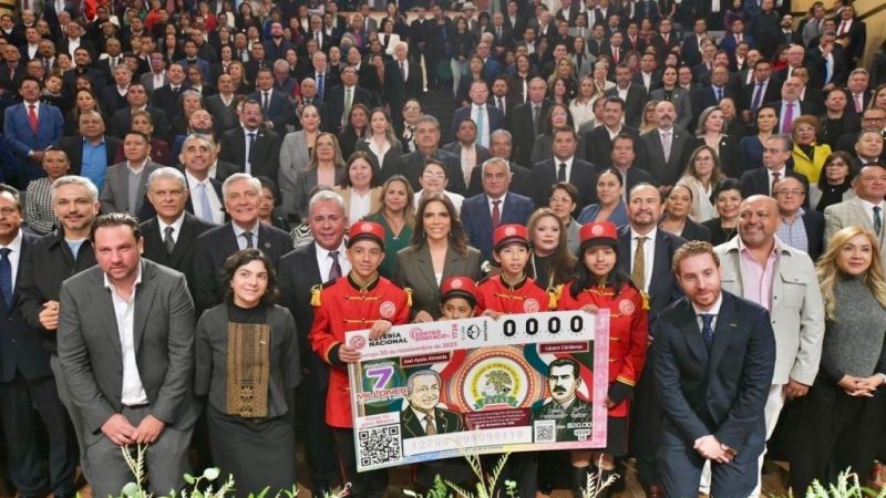 Lotería Nacional celebra 87 años del Estatuto Jurídico