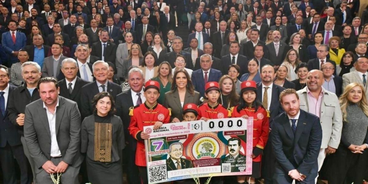 Lotería Nacional celebra 87 años del Estatuto Jurídico
