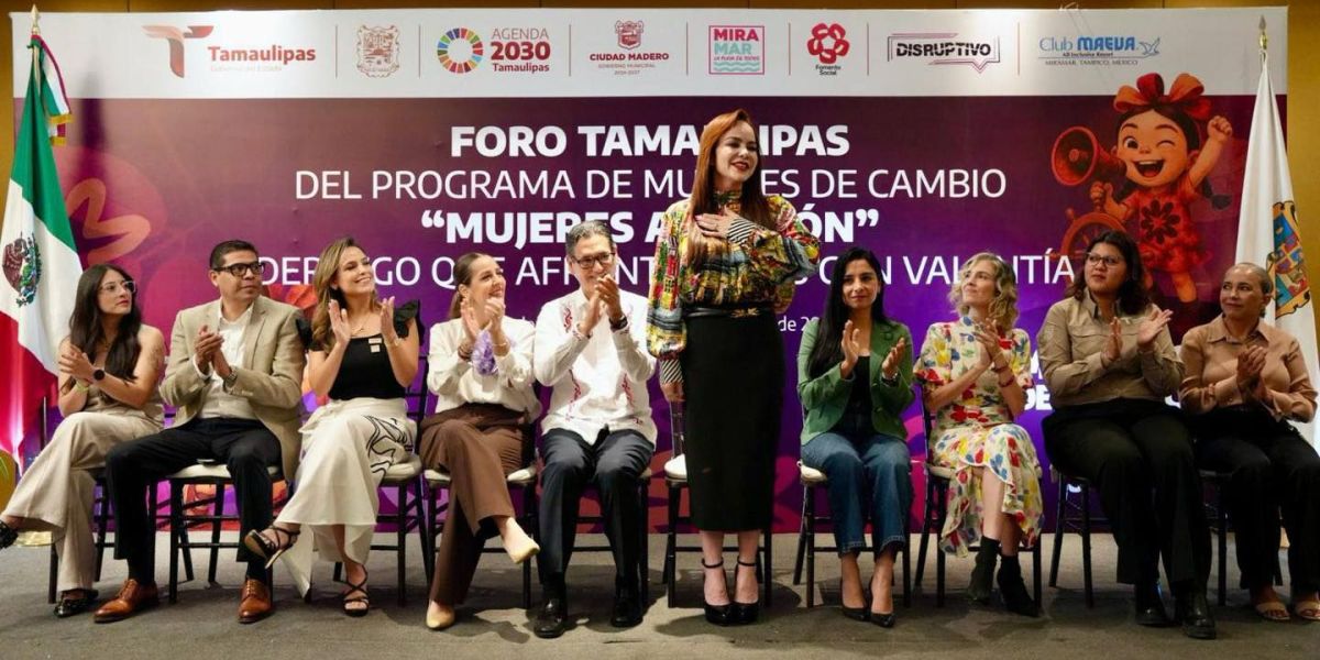“Conocer los sueños de las mujeres del sur es un gran aprendizaje”: Carmen Lilia Canturosas representa a Nuevo Laredo en el 3er foro Mujeres de Cambio