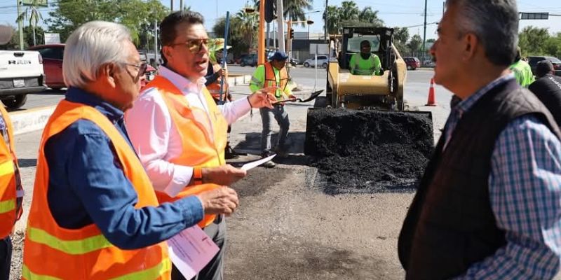 Atenderá Municipio puntos críticos en rutas de transporte público con plan de bacheo