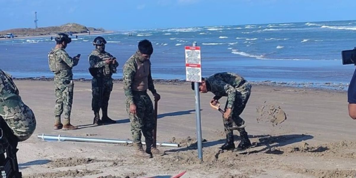 Personal militar de EU se  ‘adueña’ de playa Bagdad