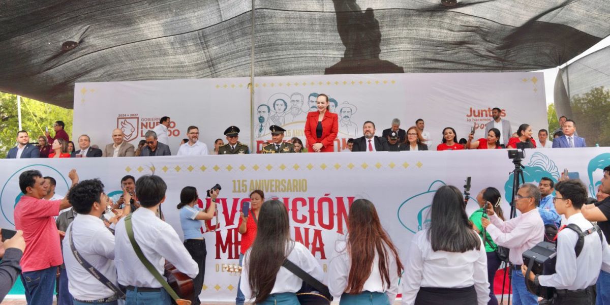 Nuevo Laredo celebra con orgullo el 115 aniversario de la Revolución Mexicana