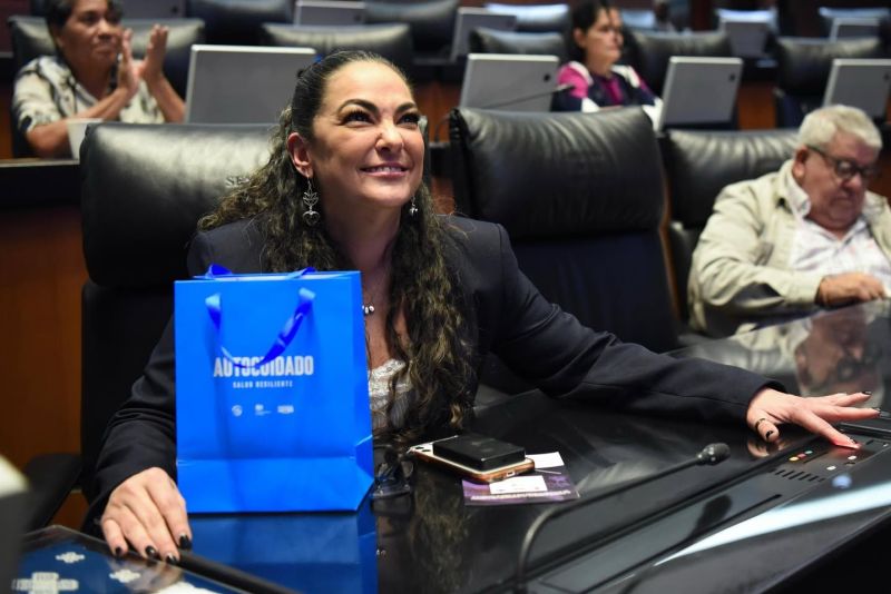 Con la Ley General contra la Extorsión respaldamos a la presidenta con un marco jurídico para combatir eficazmente este delito: Olga Sosa