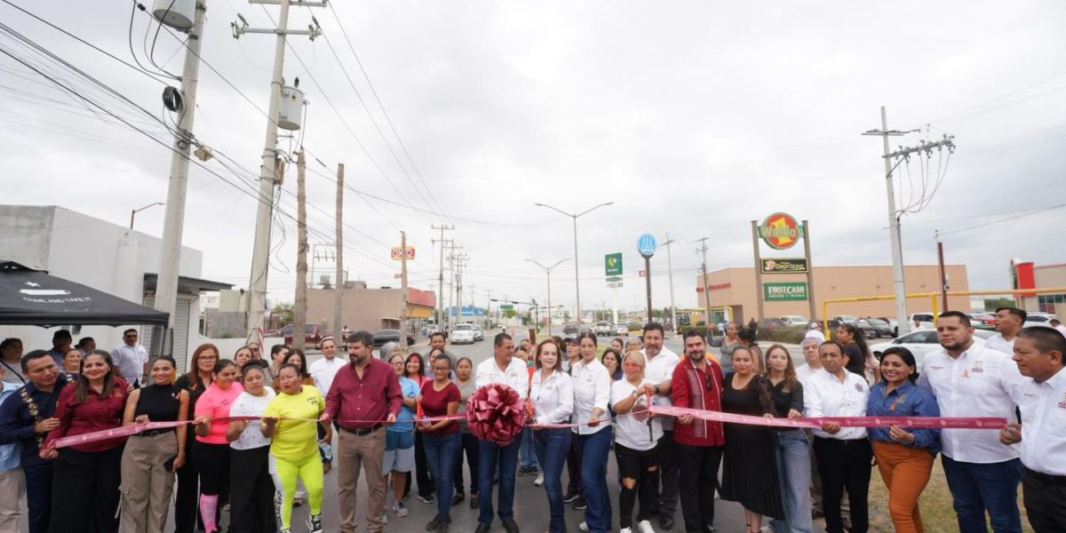 Gobierno de Nuevo Laredo fortalece infraestructura vial y sanitaria en los Fresnos y colonia Lagos