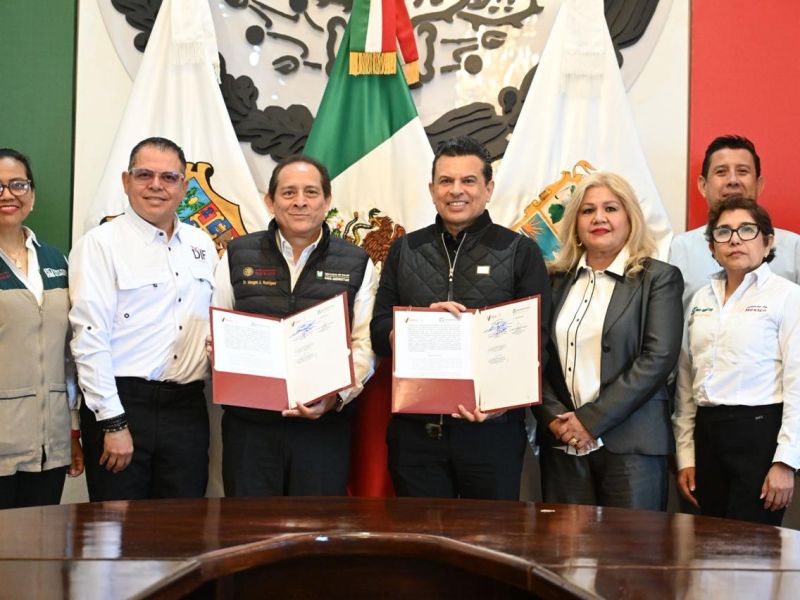 Suscribe Victoria convenio con IMSS Bienestar