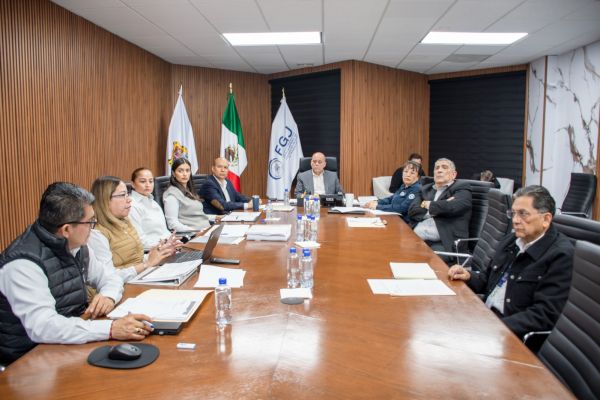 Inicia Eduardo Govea funciones en la FGJT con sesión del Consejo de Fiscales