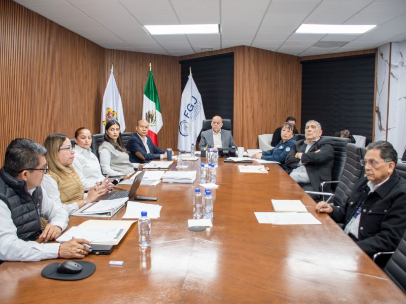 Inicia Eduardo Govea funciones en la FGJT con sesión del Consejo de Fiscales