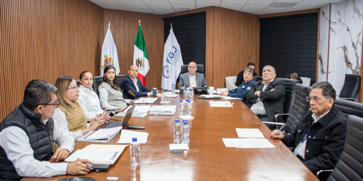 Inicia Eduardo Govea funciones en la FGJT con sesión del Consejo de Fiscales