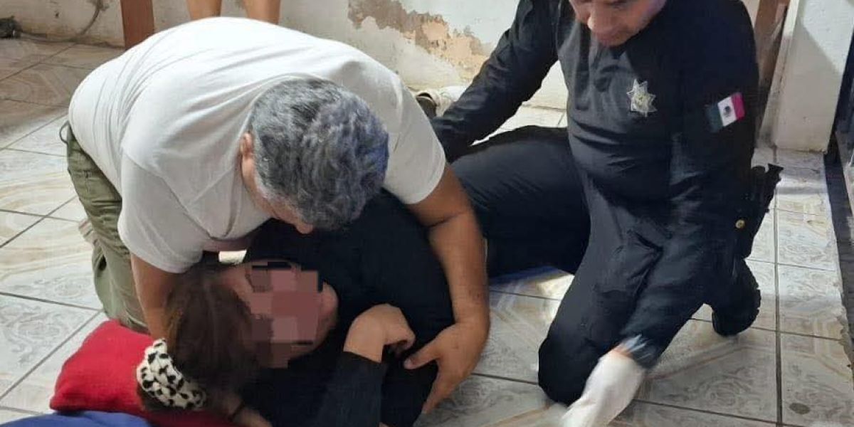 Mujer víctima de violencia familiar es rescatada por la Guardia Estatal
