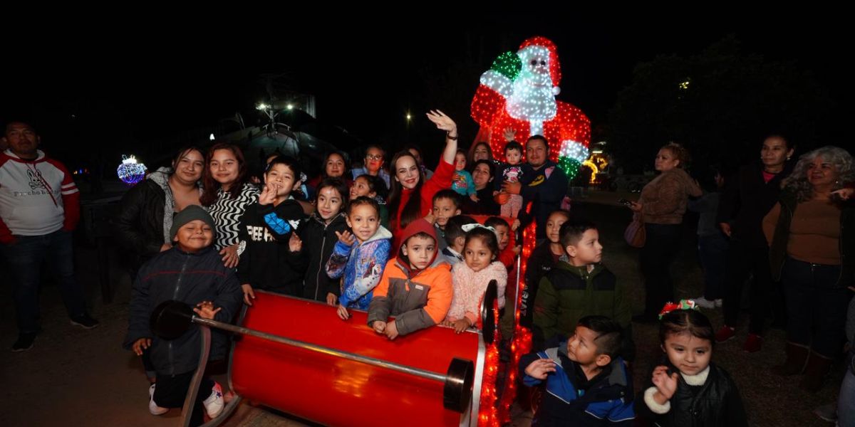 Invita presidenta municipal Carmen Lilia Canturosas a vivir una navidad en paz, unión y esperanza