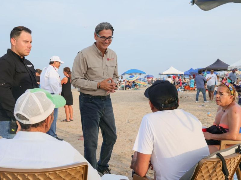 Aumenta preferencia por playa Miramar; 220 mil visitantes en fin de año