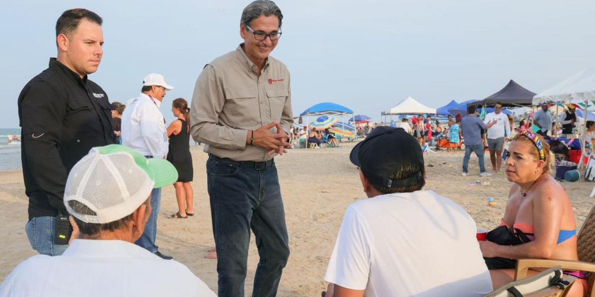 Aumenta preferencia por playa Miramar; 220 mil visitantes en fin de año