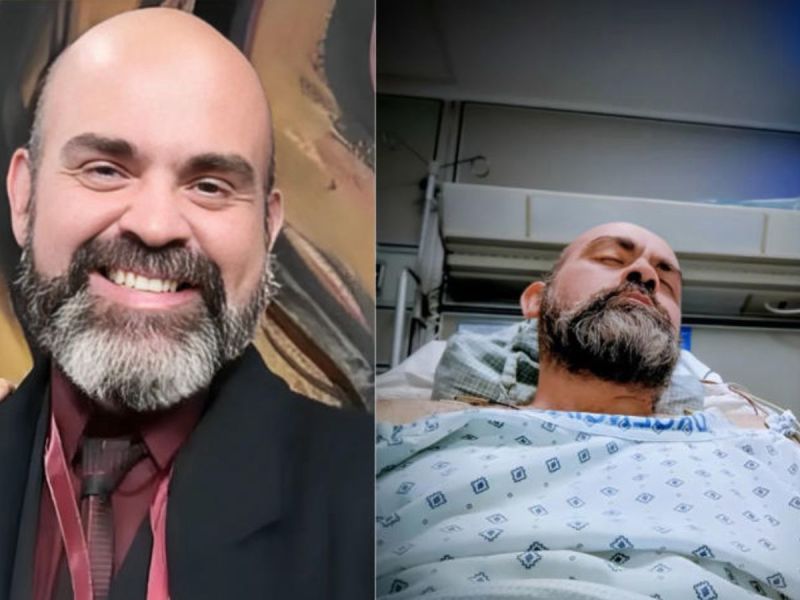 Actor Horacio Beamonte se queda ciego tras renunciar a su tratamiento contra el cáncer