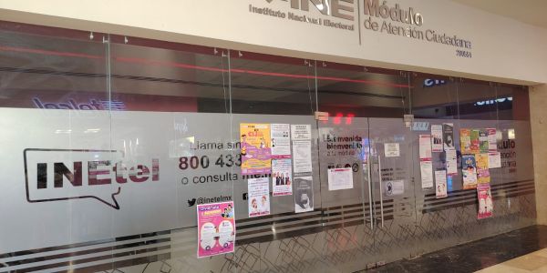 Cierra INE módulos de atención por receso de Año Nuevo