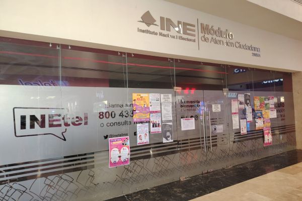 Cierra INE módulos de atención por receso de Año Nuevo