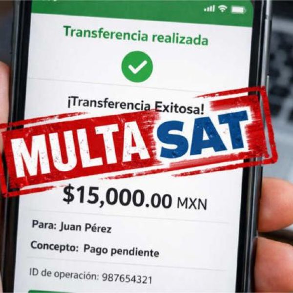 SAT multará a quienes realicen este tipo de transferencias electrónicas a partir del 1 de enero