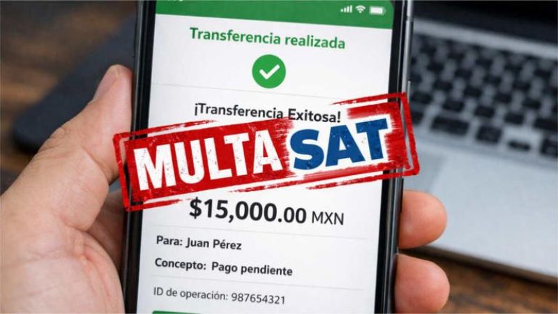 SAT multará a quienes realicen este tipo de transferencias electrónicas a partir del 1 de enero