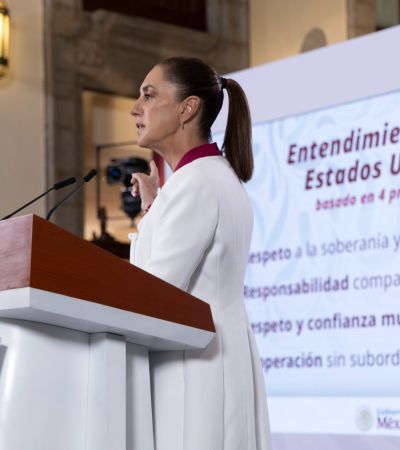 Niega Claudia Sheinbaum miedo a los cárteles 