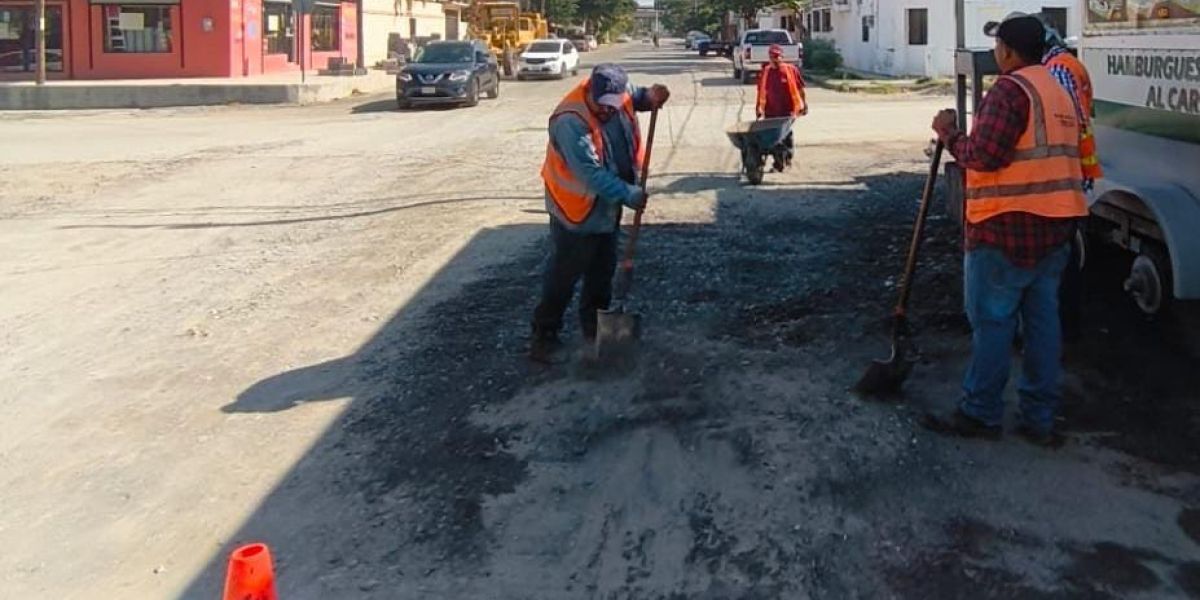 Retoma Municipio trabajos de rehabilitación de vialidades