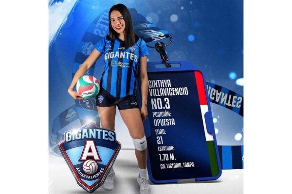 Talento de exportación voleibolista Cinthya Villavicencio