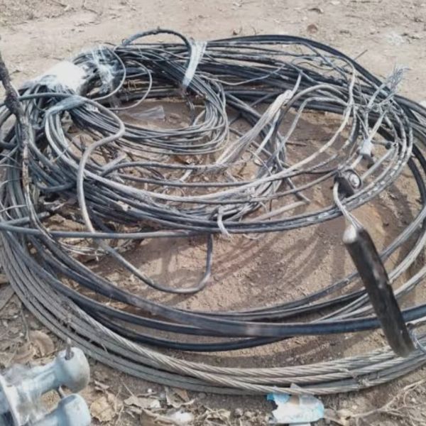 Sancionarán a negocios que compren cableado eléctrico robado