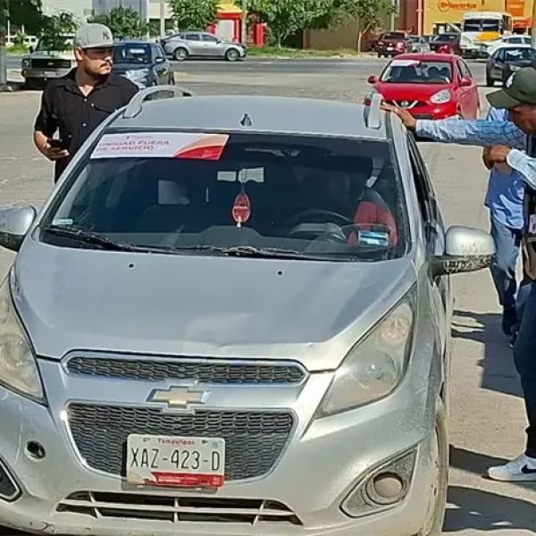 Taxis por aplicación logran regularizarse en Tamaulipas