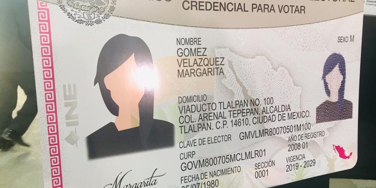 INE alista nueva credencial de elector más segura