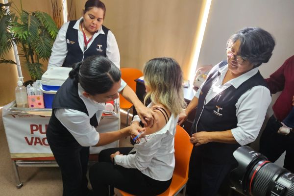 Avanza 68% la vacunación contra influenza en Victoria